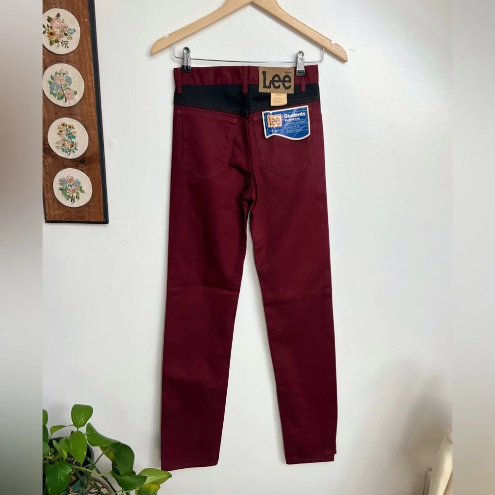 Vintage LEE Student Fit Deadstock Straight Leg Jeans size 26 - Picture 9 of 10